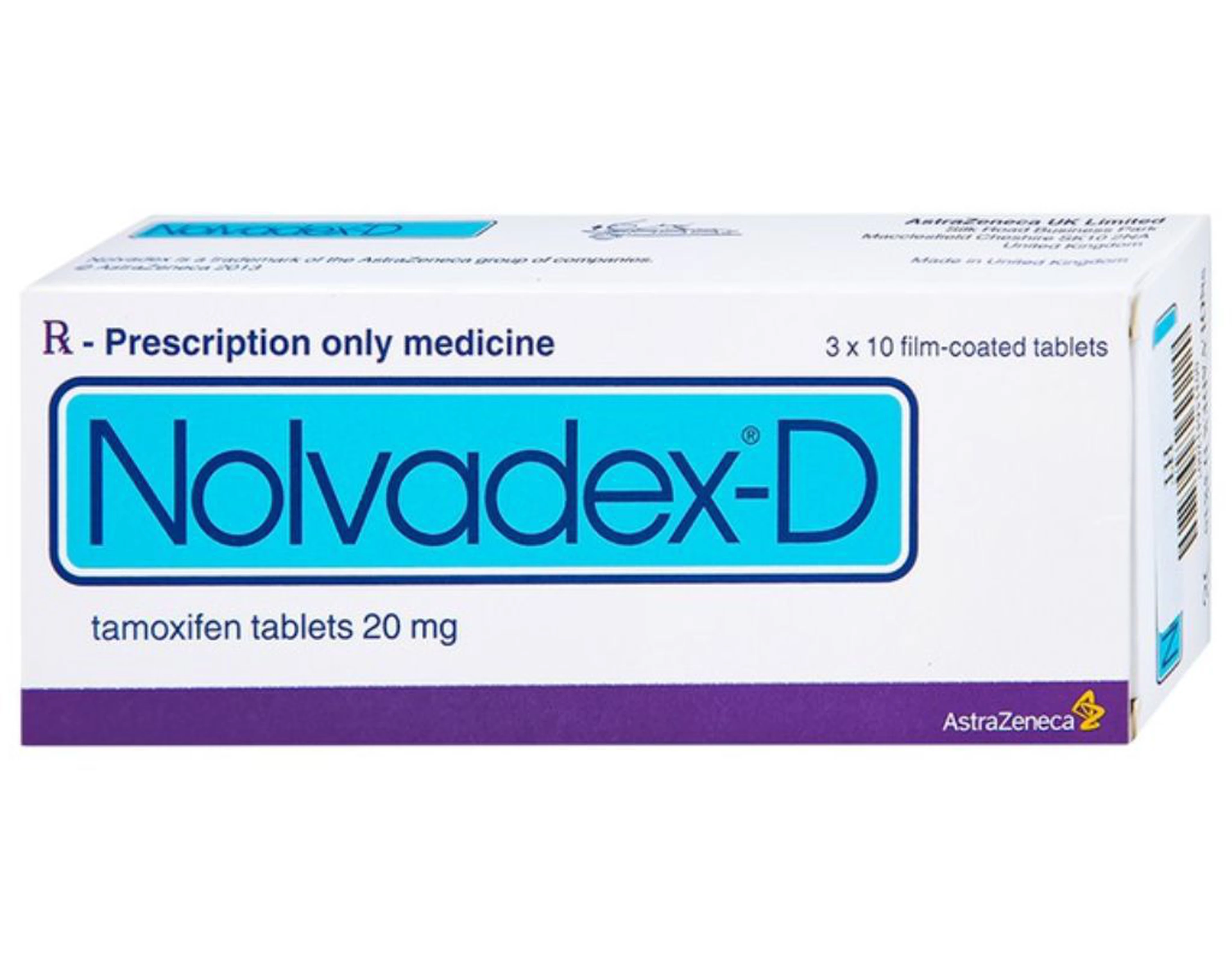 Nolvadex - D 20mg hộp 30 viên 
