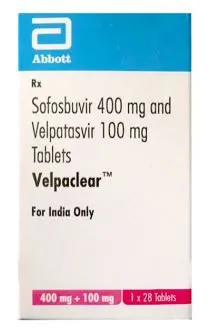 Velpaclear 400mg/100mg hộp 28 viên