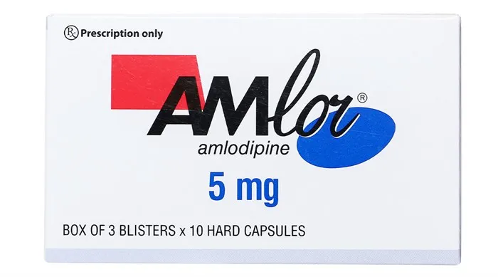 Amlor 5mg 30 viên 