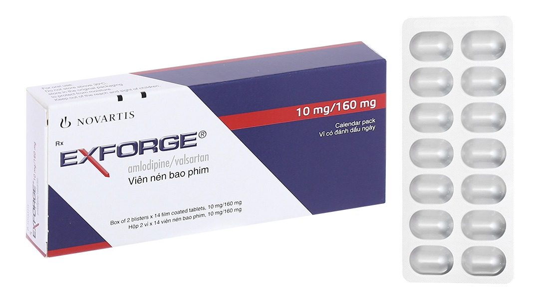 Exforge 10mg/160mg 28 viên 