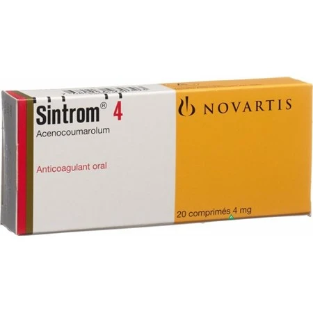 Sintrom 4mg hộp 30 viên 