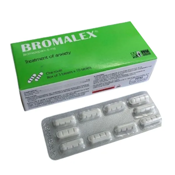 Bromalex 6mg 30 viên 