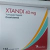 Thuốc điều trị ung thư tuyến tiền liệt Xtandi 40mg hộp 112 viên