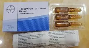 Thuốc bổ sung Testosterone cho nam giới Testoviron Depot 250mg hộp 3 ống