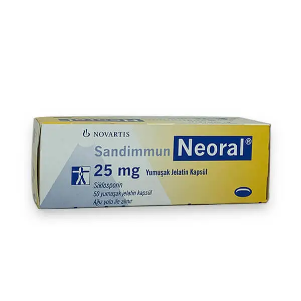 Thuốc chống thải ghép SandimmunNeoral 25mg hộp 50 viên