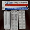 Thuốc chống trầm cảm Cipralex 20mg hộp 28 viên
