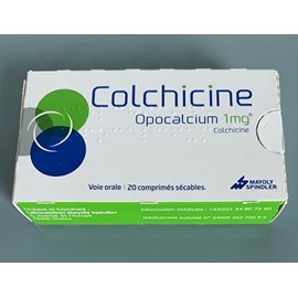 Thuốc điều trị bệnh gút Colchicine 1mg 20 viên