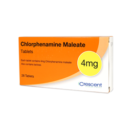Thuốc điều trị dị ứng Chlorphenamine Maleate 4mg hộp 28 viên