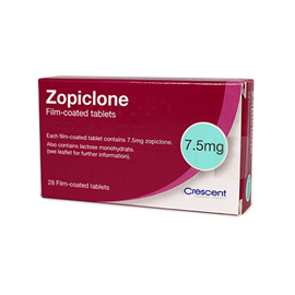 Thuốc điều trị mất ngủ Zopiclone 7.5mg hộp 28 viên