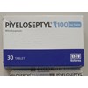 Thuốc điều trị nhiễm khuẩn đường tiết niệu Piyeloseptyl 100mg hộp 30 viên