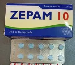 Thuốc điều trị rối loạn lo âu, mất ngủ Zepam 10mg hộp 100 viên