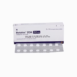 Thuốc điều trị rối loạn nhịp tim Betaloc zok 50mg 28 viên