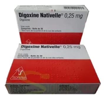 Thuốc điều trị suy tim Digoxine Nativelle 0.25mg 30 viên