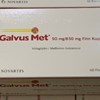Thuốc điều trị tiểu đường Galvus Met 50mg/850mg 60 viên