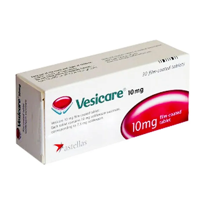 Thuốc điều trị tiểu són, tiểu không tự chủ Vesicare 10mg 30 viên