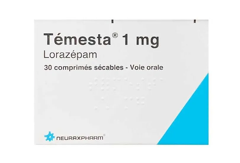 Thuốc điều trị trầm cảm, rối loạn lo âu Temesta 1mg 30 viên