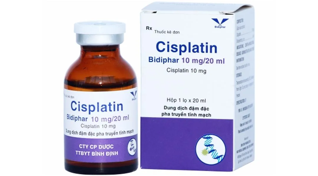 Thuốc điều trị ung thư Cisplatin 10mg/20ml
