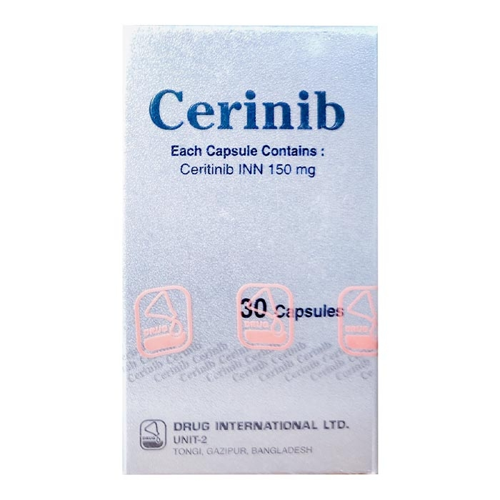 Thuốc điều trị ung thư phổi Cerinib 150mg hộp 30 viên