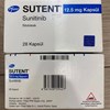 Thuốc điều trị ung thư Sutent 12.5mg hộp 28 viên