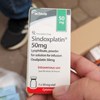 Thuốc điều trị ung thư trực tràng Sindoxplatin 50mg hộp 1 lọ