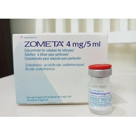 Thuốc điều trị ung thư tủy xương ZOMETA 4mg/100ml hộp 1 lọ