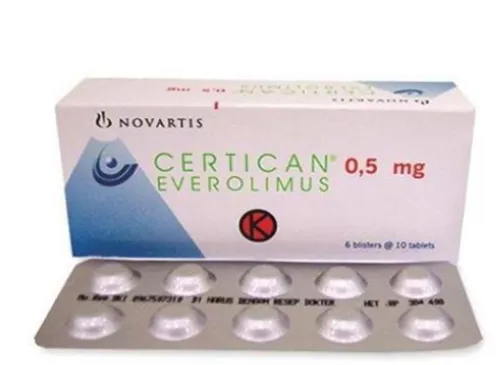 Thuốc điều trị ung thư và ngăn ngừa thải ghép Certican 0.5mg hộp 60 viên