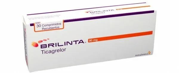 Thuốc điều trị và dự phòng huyết khối Brilinta 90mg hộp 56 viên