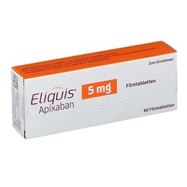 Thuốc điều trị và dự phòng huyết khối Eliquis 2,5mg 56 viên