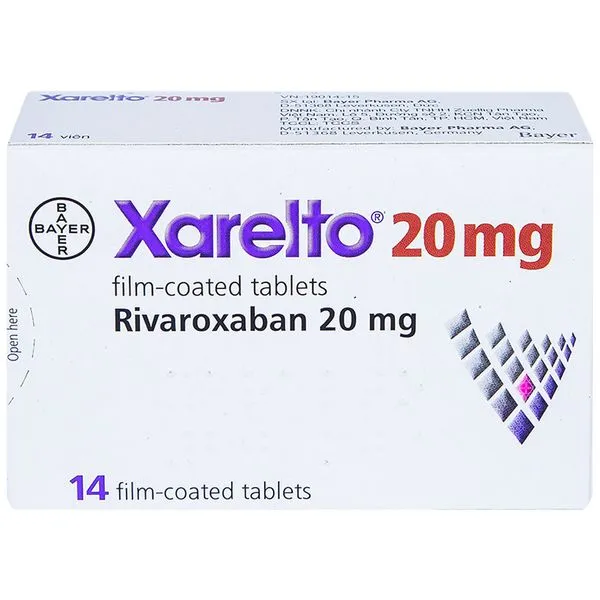 Xarelto 20mg 28 viên 