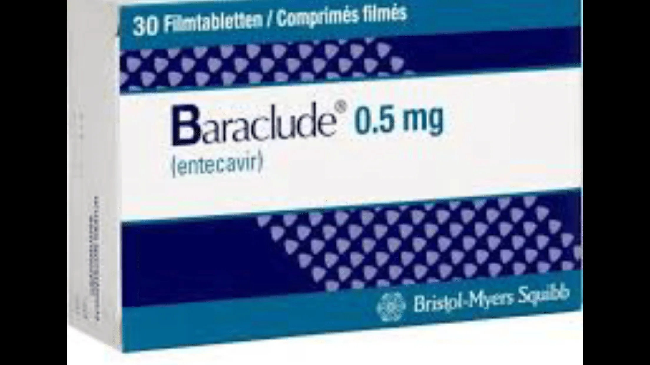 Baraclude 0.5mg 30 viên 