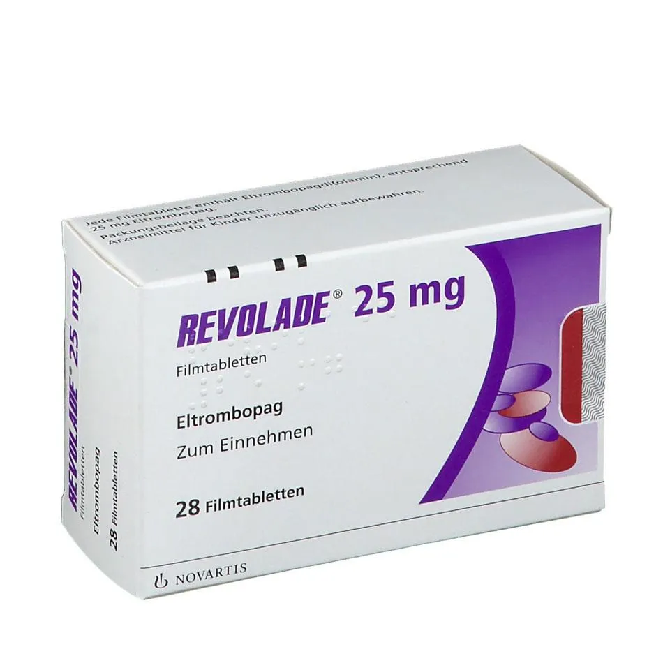Thuốc điều trị xuất huyết giảm tiểu cầu Revolade 25mg 28 viên
