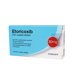 Etoricoxib 30mg hộp 28 viên
