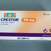 Thuốc hạ mỡ máu Crestor 10mg 28 viên