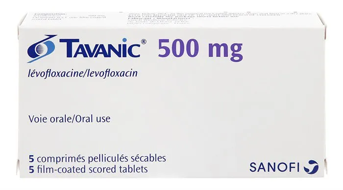 Tavanic 500mg hộp 7 viên