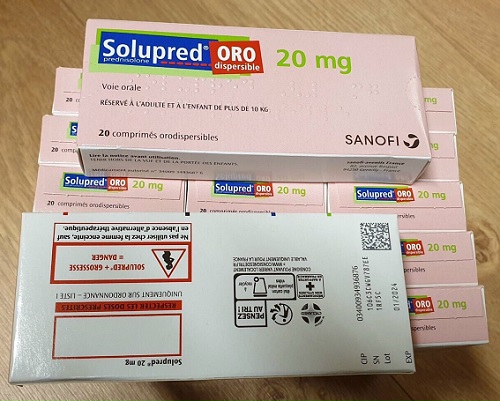 Thuốc kháng viêm Solupred 20mg 30 viên - Bán Thuốc Chính Hãng