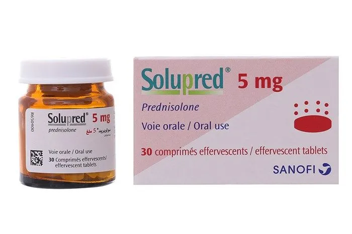 Thuốc kháng viêm Solupred 5mg 30 viên