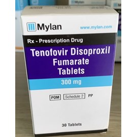 Thuốc kháng virus Tenofovir Disoproxil 300mg 30 viên