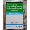Thuốc phối hợp điều trị HIV/AIDS Emtricitabine/Fumarate Tenofovir Disoproxil hộp 30 viên