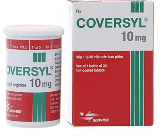 Thuốc Trị Cao Huyết Áp Coversyl 10 mg 30 viên