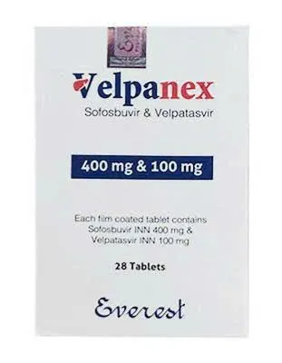 Thuốc Velpanex 400mg/100mg điều trị viêm gan C mạn tính