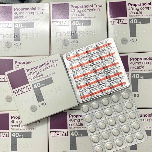 Propranolol 40mg 50 viên 
