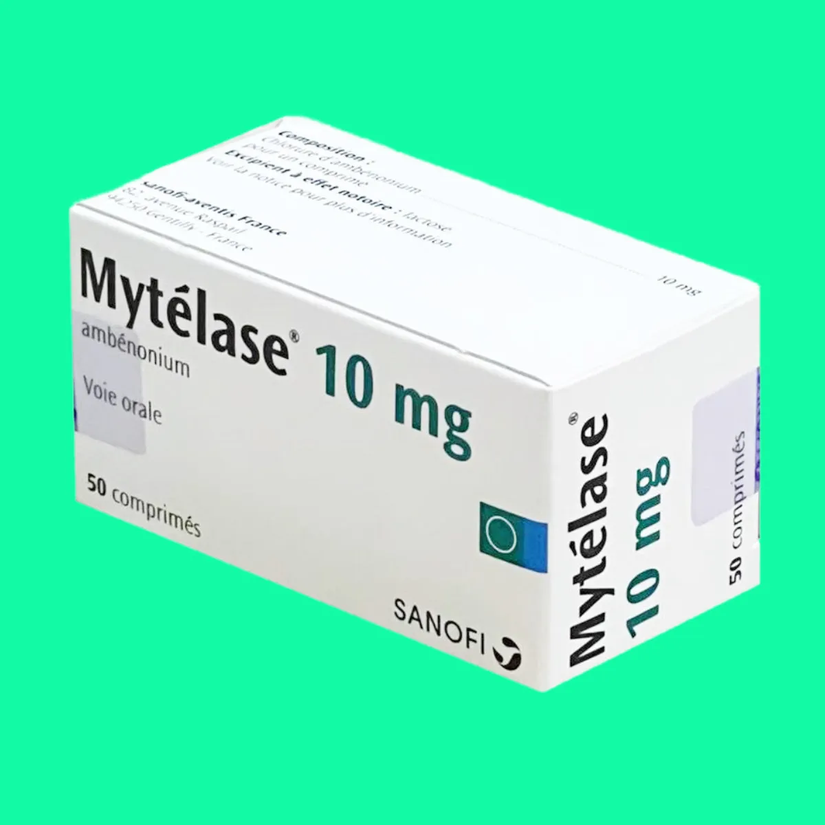 Mytelase 10mg 50 viên
