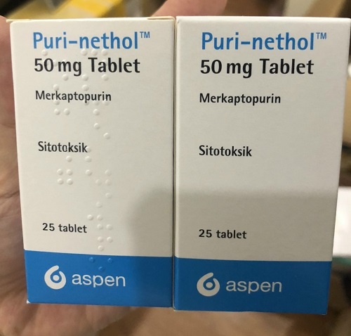 Purinethol 50mg hộp 25 viên 