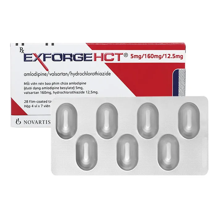 Exforge 5mg/160mg 28 viên 